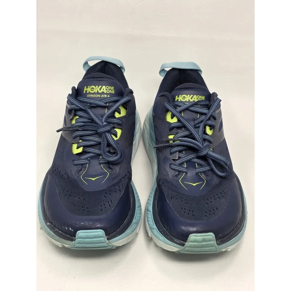 Hoka One One Stinson ATR 6 Shoes Womens Size Blue Running Shoes 1110507 OSBG